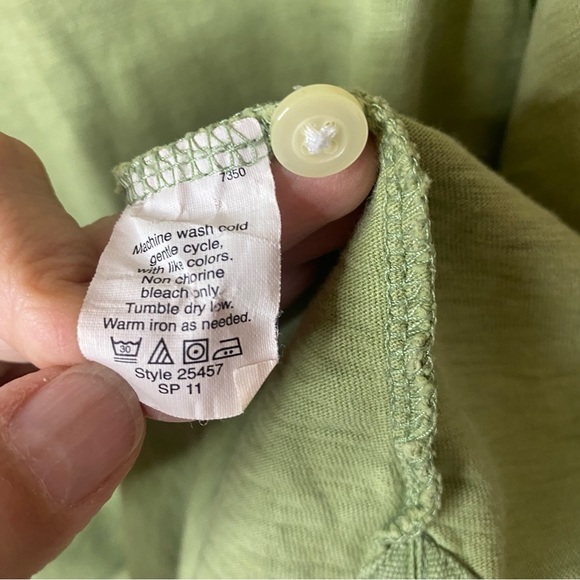 J. Crew mens sage green polo shirt xl - Picture 6 of 6